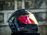 SPYDER EDGE PD 3501-C FR BLACK SILVER S0 FULLFACE WITH FREE CLEAR LENS