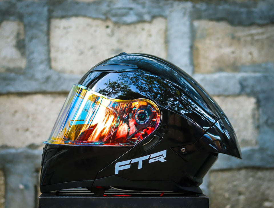 FTR N85 BLACK GLOSSY MODULAR WITH FREE CLEAR LENS!