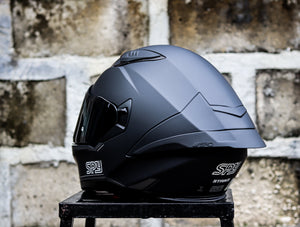 SPYDER STRIKE PD 340M MATTE BLACK GRAY V2 DUAL VISOR