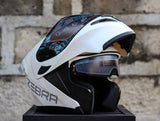 ZEBRA YM 627 WHITE MODULAR WITH FREE CLEAR LENS