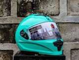 HNJ A119 LAKE GREEN MODULAR DUAL VISOR