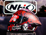 NHK K5R DAVID GONZALES BLACK RED MATTE
