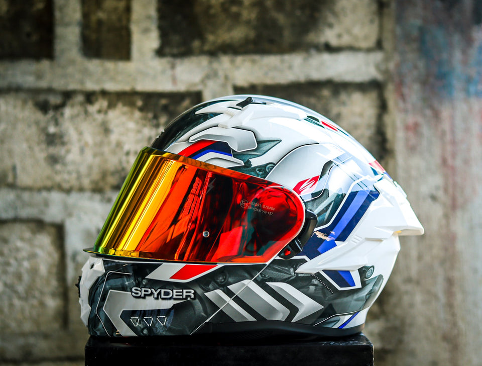 SPYDER ASTRA GD 1311-W FR ARTIC WHITE BLACK RED S1 MODULAR WITH FREE CLEAR LENS