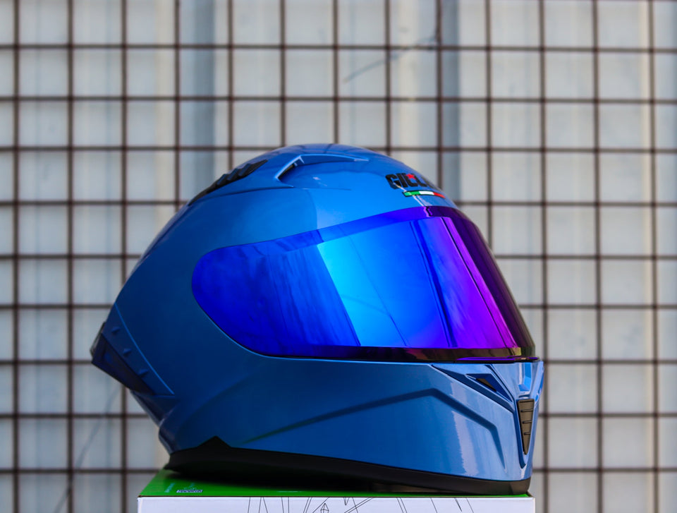 GILLE 843 CIRCUIT BLUE REVO BLUE (DUAL VISOR)