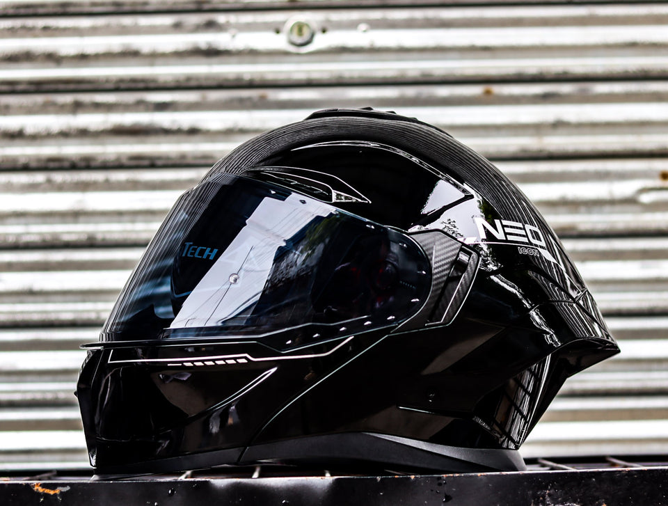 SPYDER NEO ICON PD 3001 S GLOSS BLACK DUAL VISOR WITH FREE CLEAR LENS
