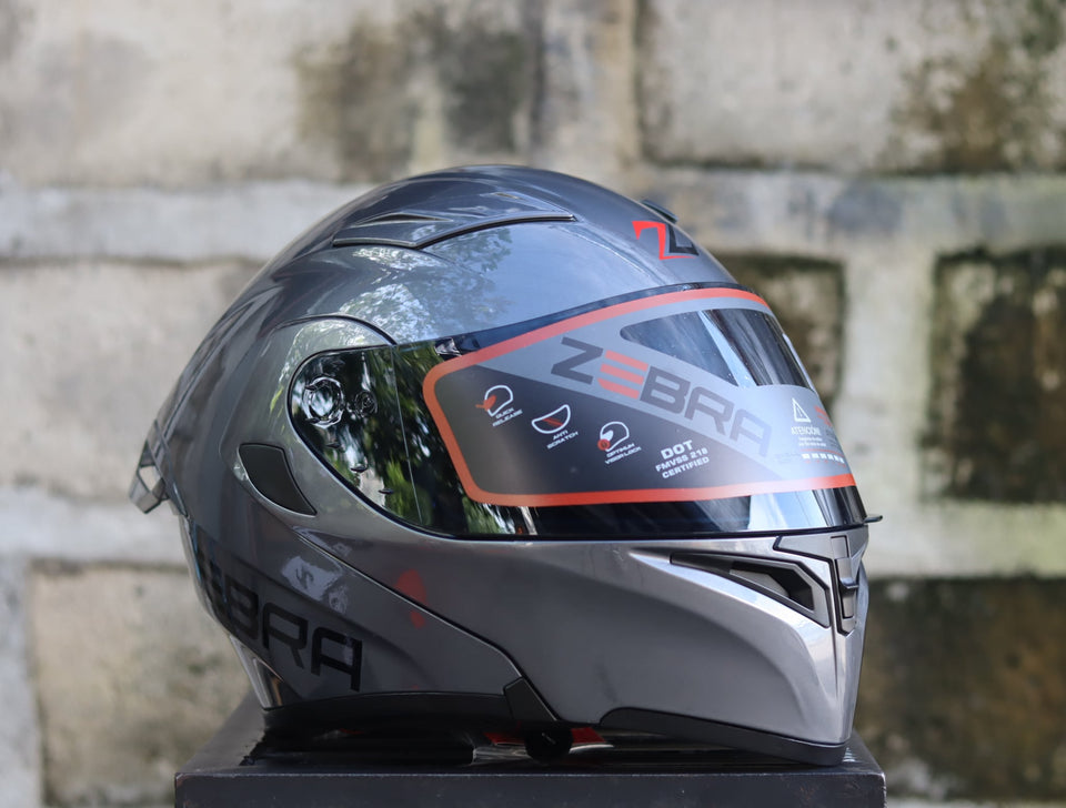 ZEBRA YM 627 GRAY MODULAR WITH FREE CLEAR LENS