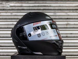 SPYDER ASTRA PD 3401M-B S MATTE BLACK GRAY SO V2 MODULAR DUAL VISOR WITH FREE CLEAR LENS