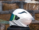 ZEBRA 2026 ATLAS WHITE WITH FREE CLEAR LENS