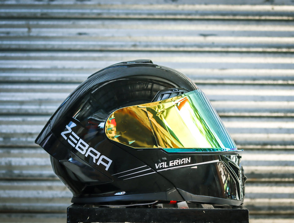 ZEBRA 2027 VALERIAN PLAIN BLACK MODULAR WITH FREE CLEAR LENS