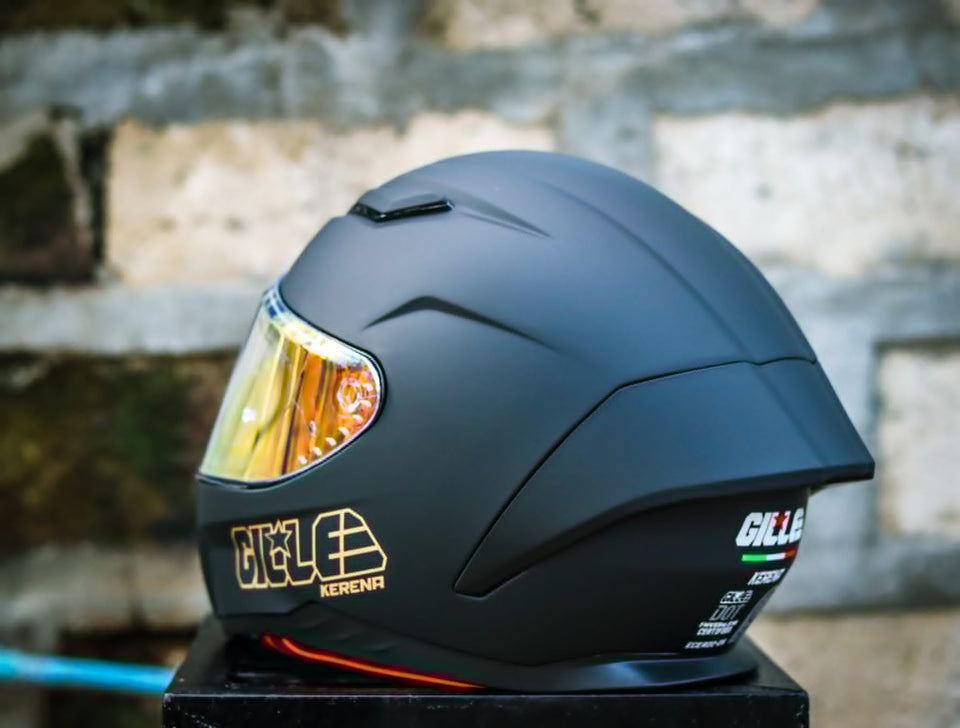 GILLE FF007 KERENA MATTE BLACK (DUAL VISOR)