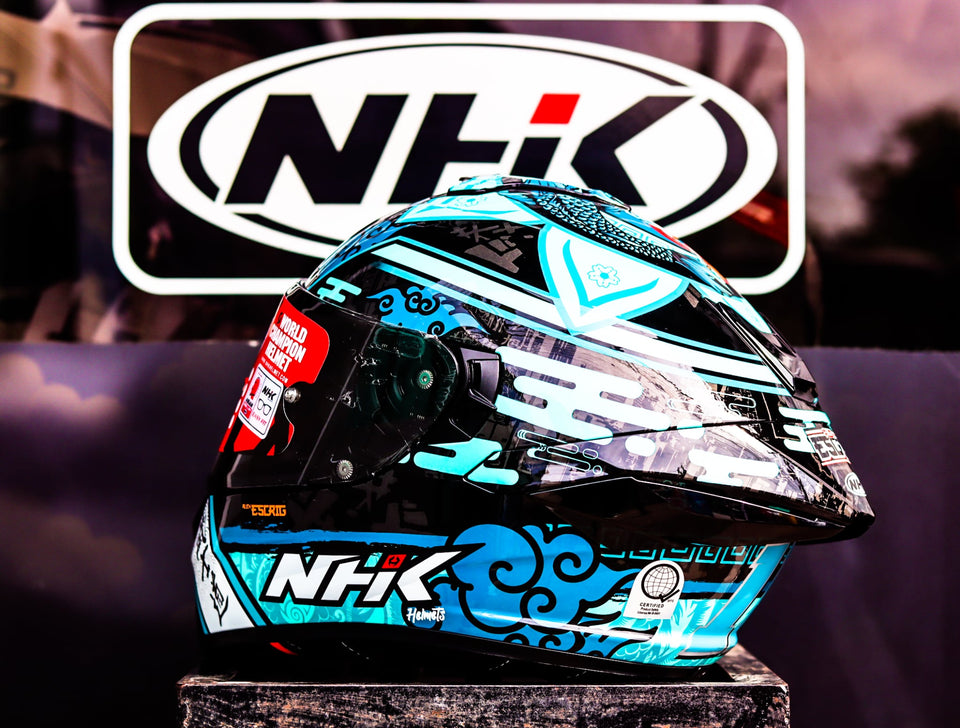 NHK K5R ALEX ESCRIG #7 BLACK TOSCA GLOSSY