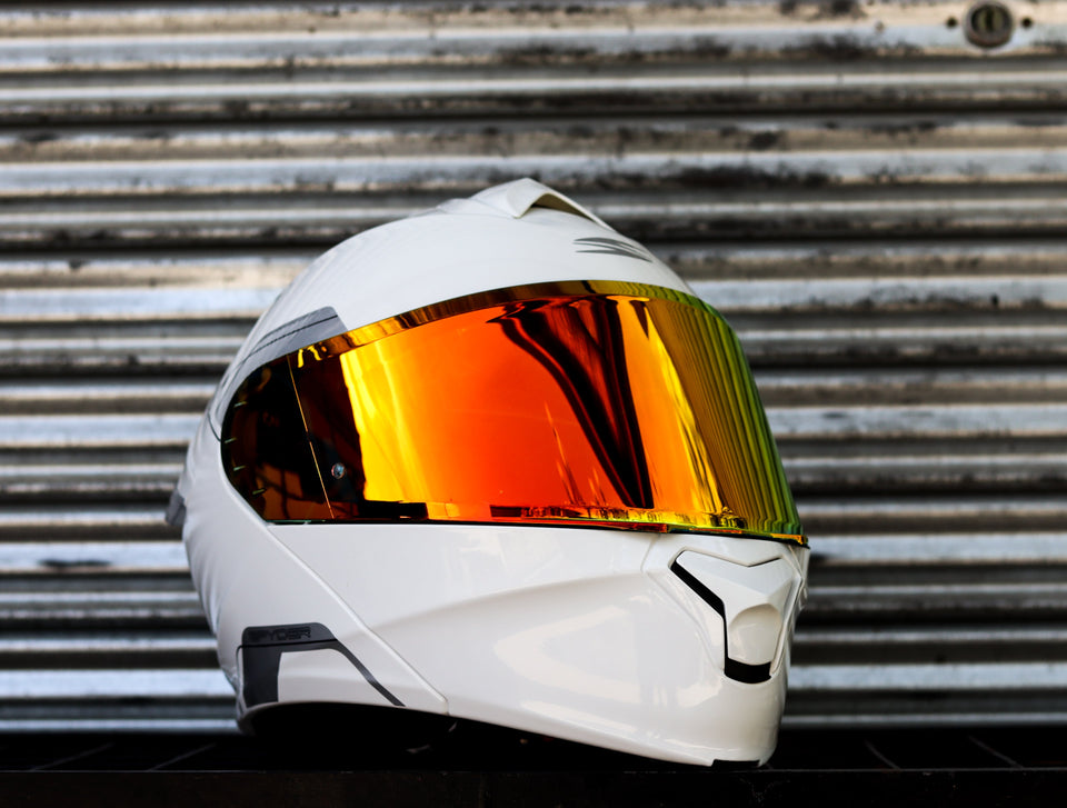 SPYDER FORCE+ PD 1001 FR ARTIC WHITE V2 MODULAR WITH FREE CLEAR LENS