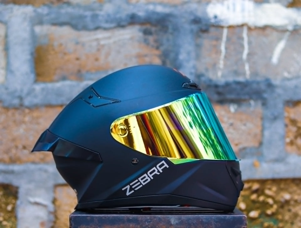 ZEBRA 2026 ATLAS MATTE BLACK WITH FREE CLEAR LENS