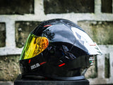 GILLE A118-2 ADIRA BLACK REVO RED LENS DUAL VISOR WITH FREE CLEAR LENS