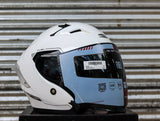 SPYDER FUEL PD 1301 S ARTIC WHITE BLACK SO V2 DUAL VISOR WITH FREE CLEAR LENS