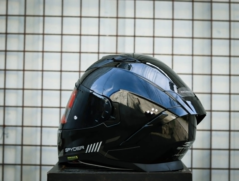 SPYDER ARMADA PD 3401-B S BLACK/GRAY V2 FULLFACE WITH FREE CLEAR LENS
