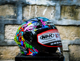 NHK N1 MAX JOSE LUIS BLACK GLOSSY HALF FACE