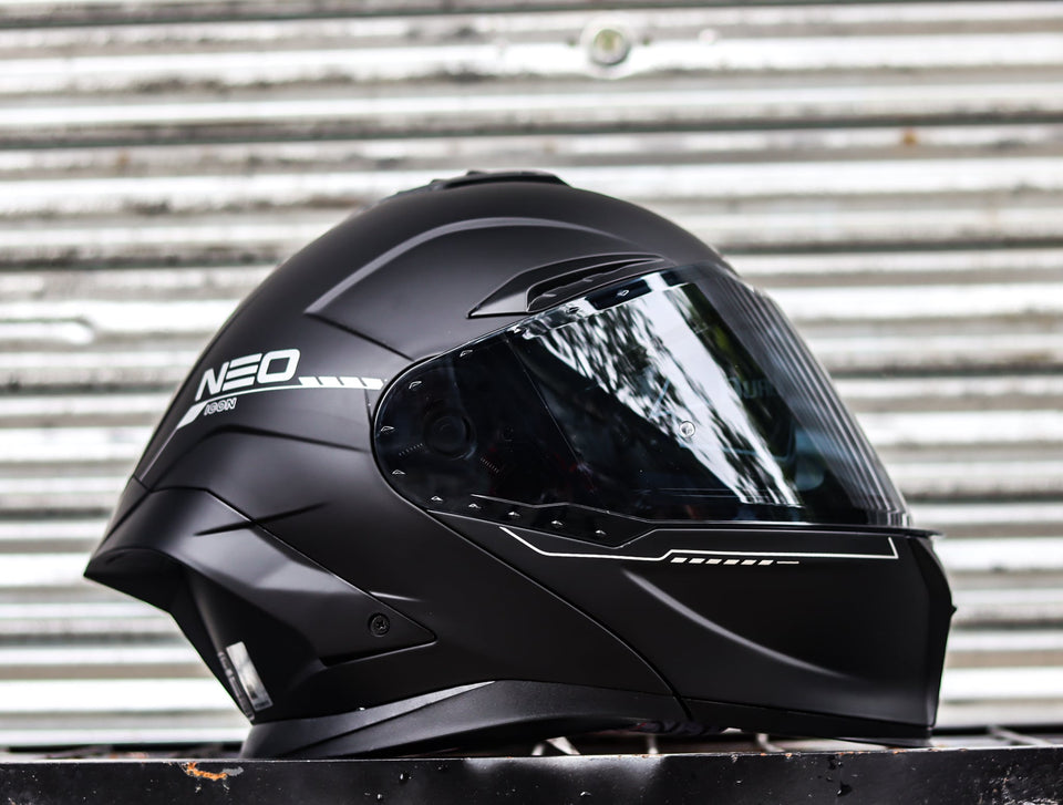 SPYDER NEO ICON PD 3001M S MATTE BLACK DUAL VISOR WITH FREE CLEAR LENS