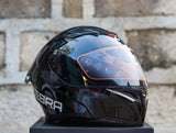 ZEBRA YM 627 GLOSS BLACK MODULAR WITH FREE CLEAR LENS