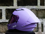 GILLE A118-2 ADIRA MATTE VIOLET REVO PURPLE LENS DUAL VISOR WITH FREE CLEAR LENS
