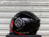 SPYDER REBOOT 2 P 3601 S BLACK RED SO V2 DUAL VISOR WITH FREE CLEAR LENS