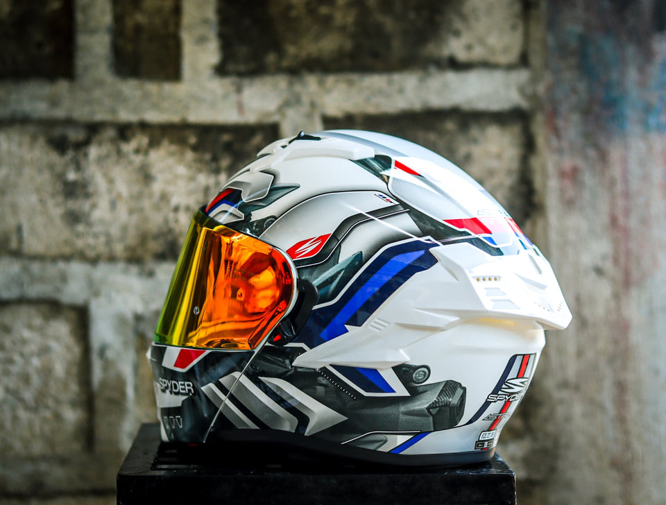 SPYDER ASTRA GD 1311-W FR ARTIC WHITE BLACK RED S1 MODULAR WITH FREE CLEAR LENS