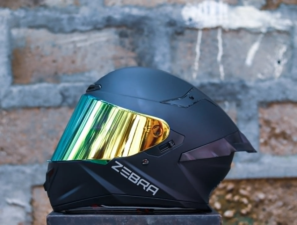 ZEBRA 2026 ATLAS MATTE BLACK WITH FREE CLEAR LENS