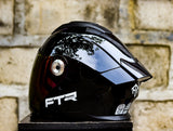 FTR N95 GLOSS BLACK DUAL VISOR