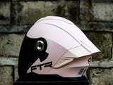 FTR N95 MATTE LIGHT PINK DUAL VISOR