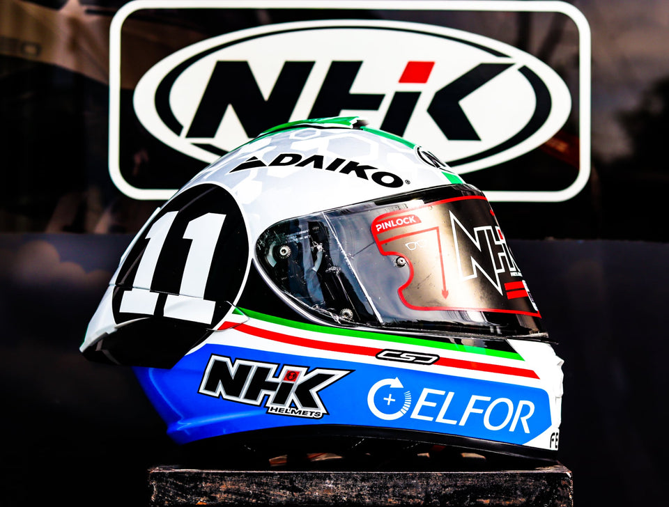 NHK K5R MATTEO FERRARI #2 WHITE GLOSSY