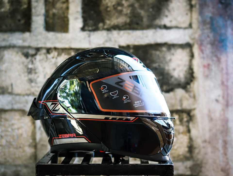 ZEBRA A119 CORRIDA BLACK MODULAR WITH FREE CLEAR LENS