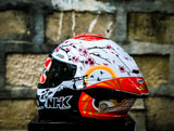 NHK K5R ALONZO # 12 WHITE GLITTER GOLD GLOSSY