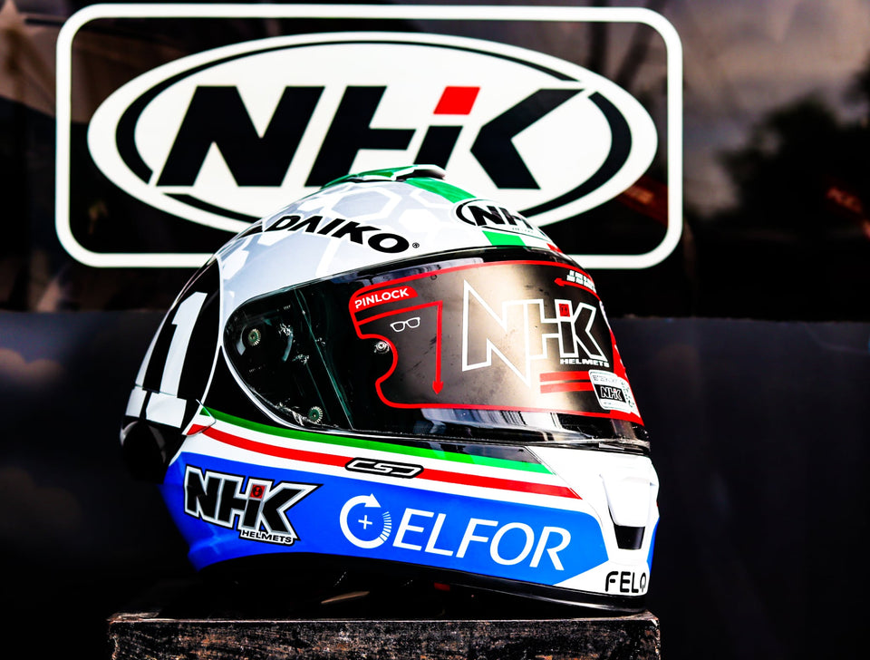 NHK K5R MATTEO FERRARI #2 WHITE GLOSSY