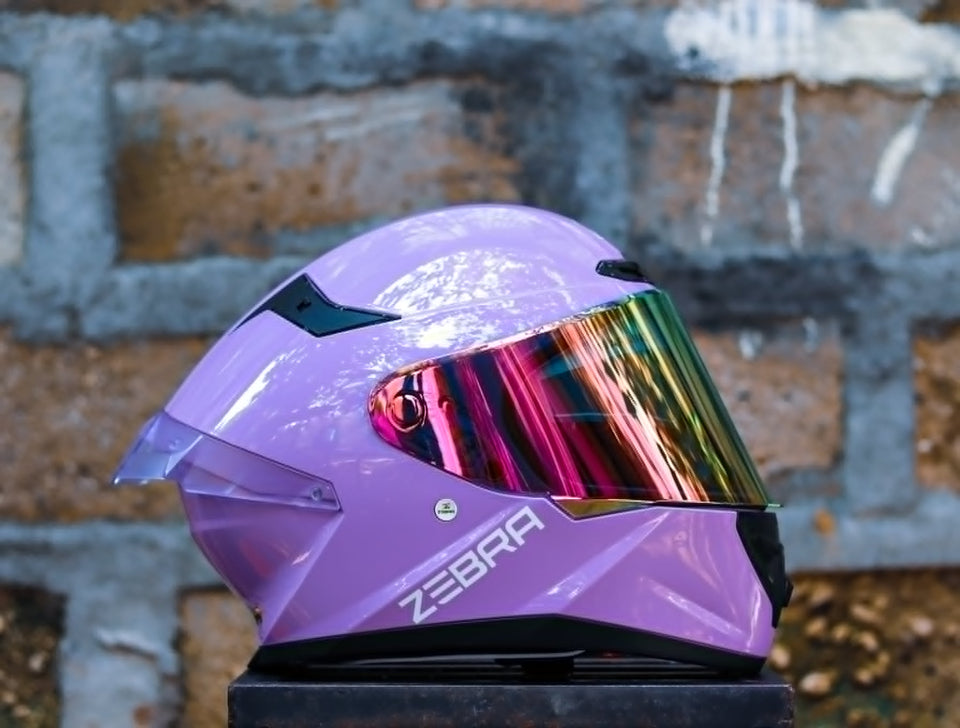 ZEBRA 2026 ATLAS PURPLE WITH FREE CLEAR LENS