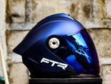 FTR N95 MATTE BLUE DUAL VISOR