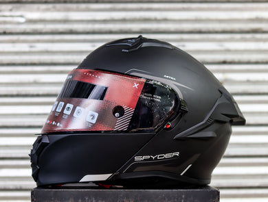 SPYDER ASTRA PD 3401M-B S MATTE BLACK GRAY SO V2 MODULAR DUAL VISOR WITH FREE CLEAR LENS