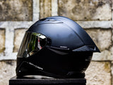 SPYDER FORZA PD 3401M-B SS MATTE BLACK GRAY SO V2 FULLFACE WITH FREE CLEAR LENS