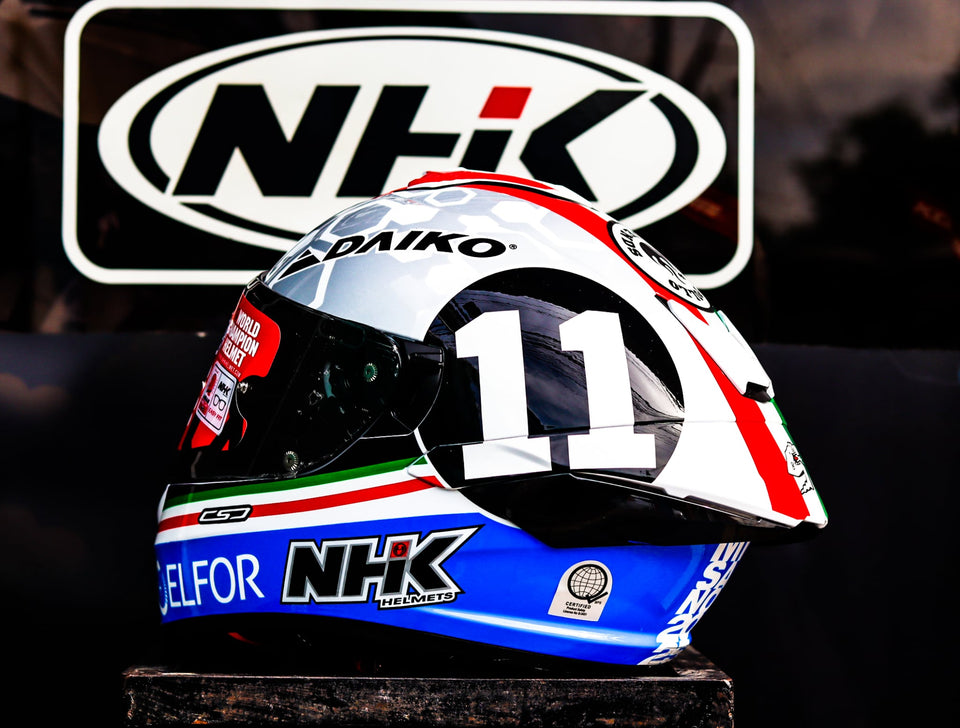 NHK K5R MATTEO FERRARI #2 WHITE GLOSSY