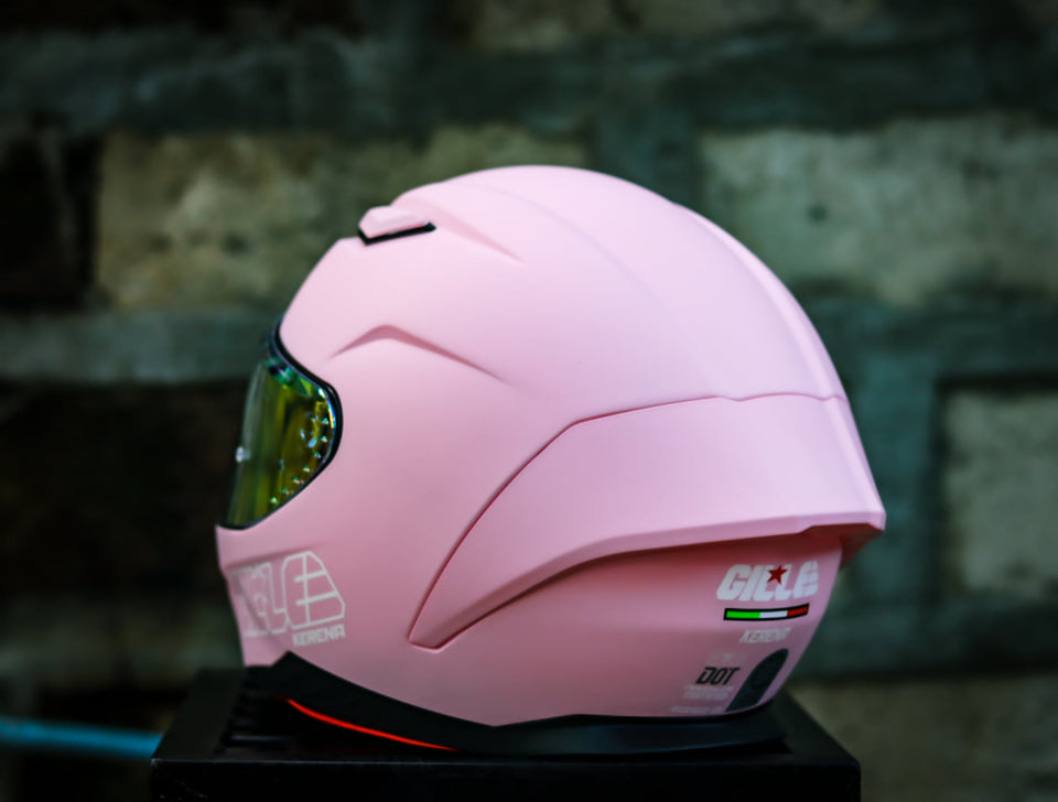 GILLE FF007 KERENA MATTE PINK (DUAL VISOR (Copy)
