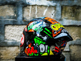 NHK N1 MAX BO BEN BLACK GLOSSY HALF FACE