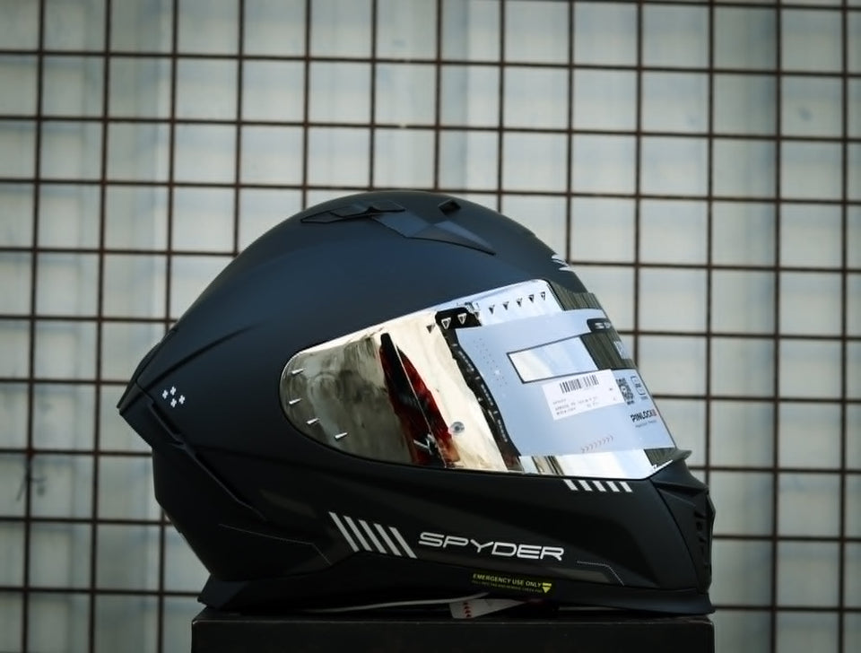 SPYDER ARMADA PD 3401M-B SS MATTE BLACK/GRAY V2 FULLFACE WITH FREE CLEAR LENS