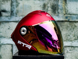 FTR N95 MATTE RED DUAL VISOR