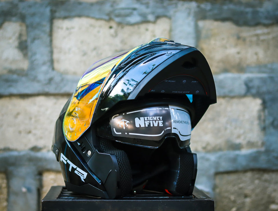 FTR N85 BLACK GLOSSY MODULAR WITH FREE CLEAR LENS!