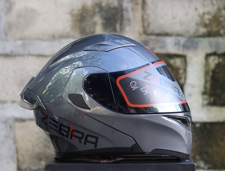 ZEBRA YM 627 GRAY MODULAR WITH FREE CLEAR LENS