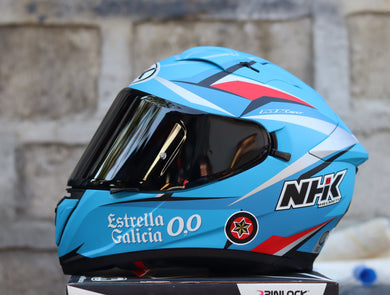 NHK GP PRIME ESTRELLA GALICIA BLUE ESTRELLA DOFT DUAL VISOR