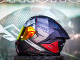 SPYDER ROGUE+ GD 3621M-B_FR MATTE BLACK RED S2 FULLFACE WITH FREE CLEAR LENS