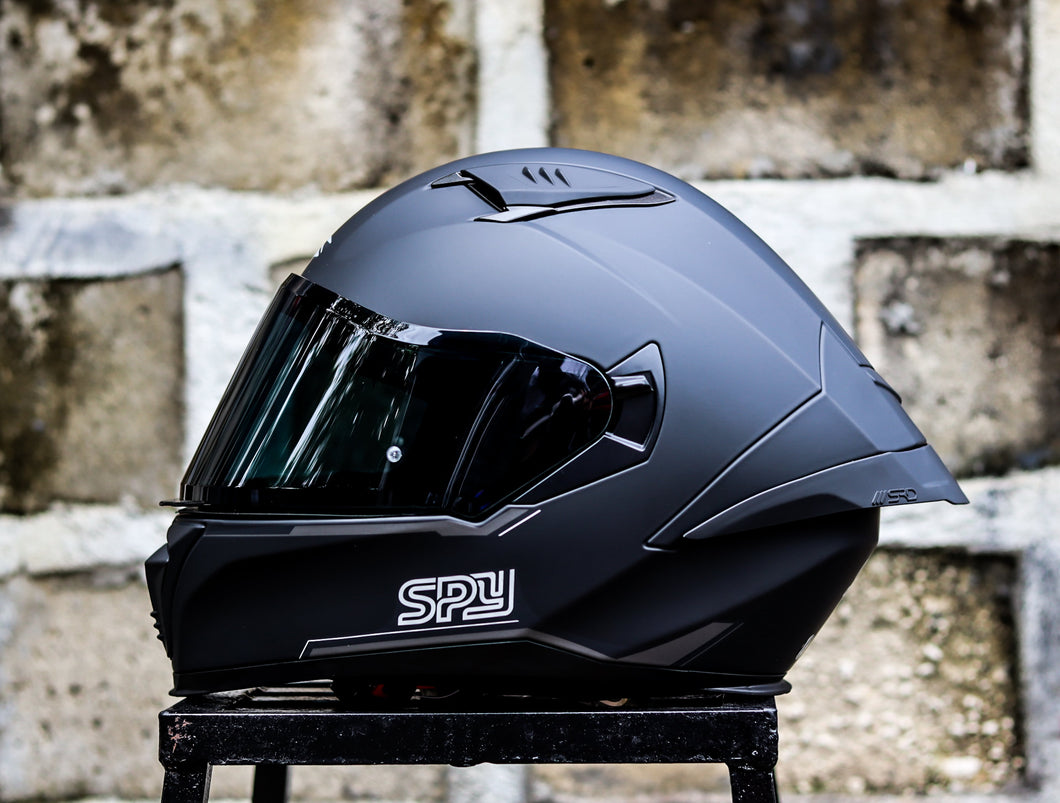 SPYDER STRIKE PD 340M MATTE BLACK GRAY V2 DUAL VISOR