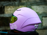 GILLE FF007 KERENA MATTE PURPLE (DUAL VISOR)