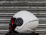 SPYDER REBOOT 2 P 1501 SS ARCTIC WHITE SILVER SO V2 DUAL VISOR WITH FREE CLEAR LENS