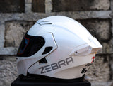 ZEBRA YM 627 WHITE MODULAR WITH FREE CLEAR LENS
